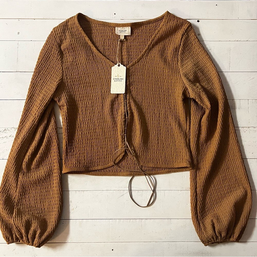 NWT Sterling & Stitch Women's Blouse